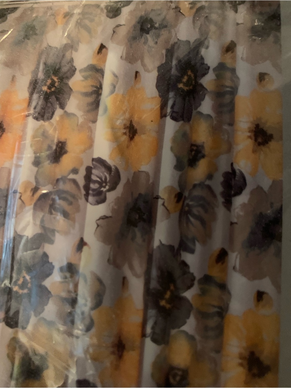 2 Fabric Shower Curtains  Bundle